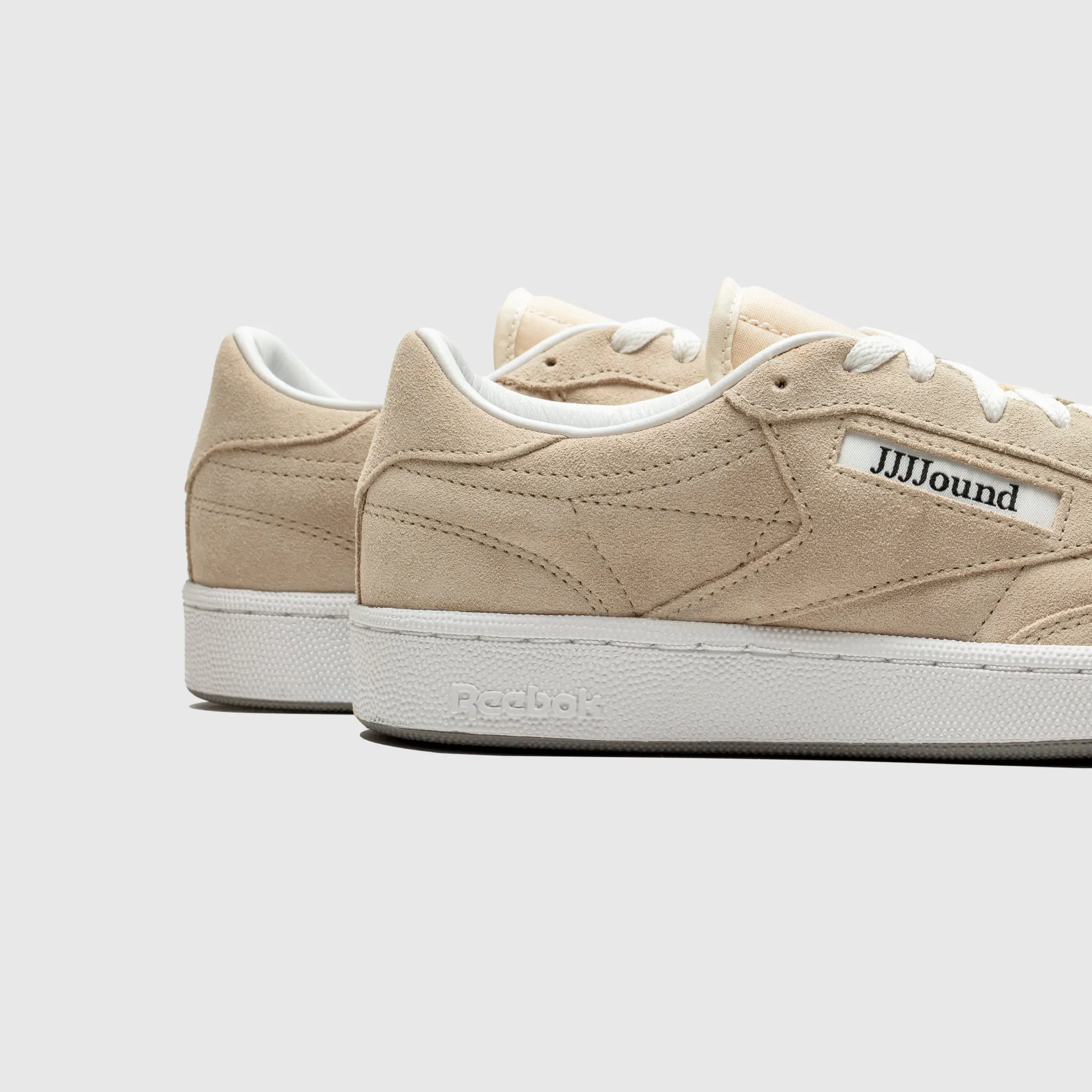 cold weather running shoe situation desert - themed running gear CLUB C 85 X JJJJOUND "CORK"