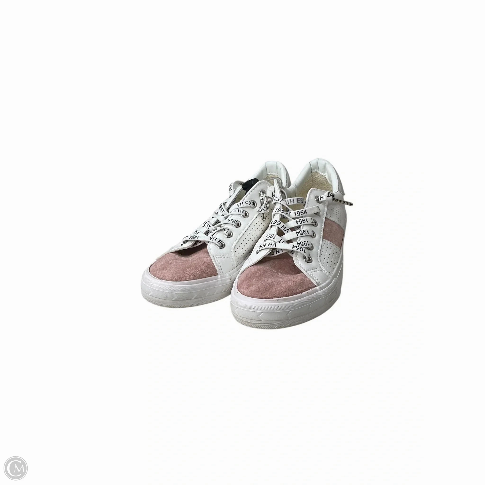 Shoes Sneakers By Vintage Havana In Pink & White, Size: 7.5 Foot Fresh