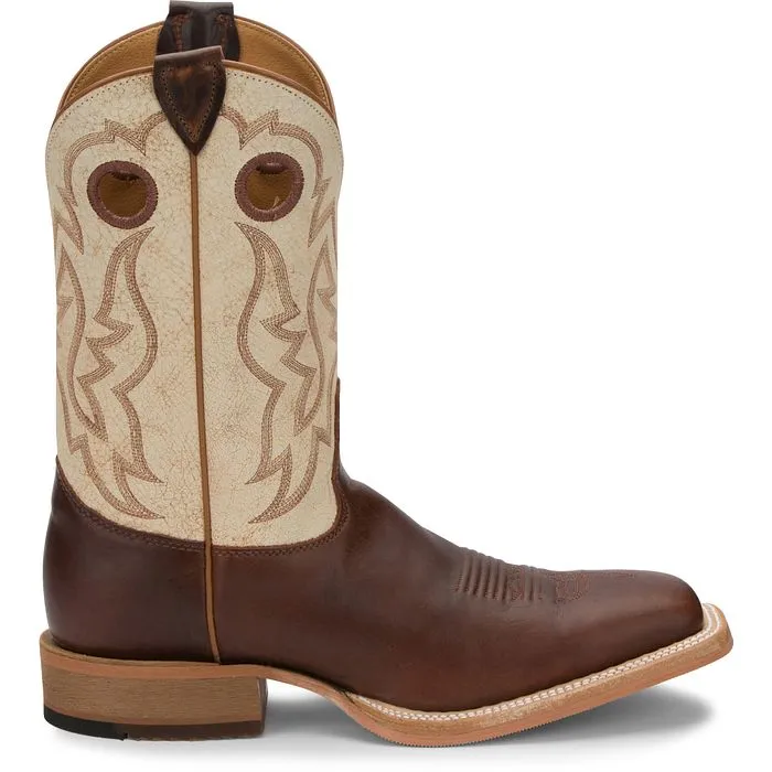 Water Guard Justin Mens Caddo Bent Rail Square Toe Western Boots Style BR776