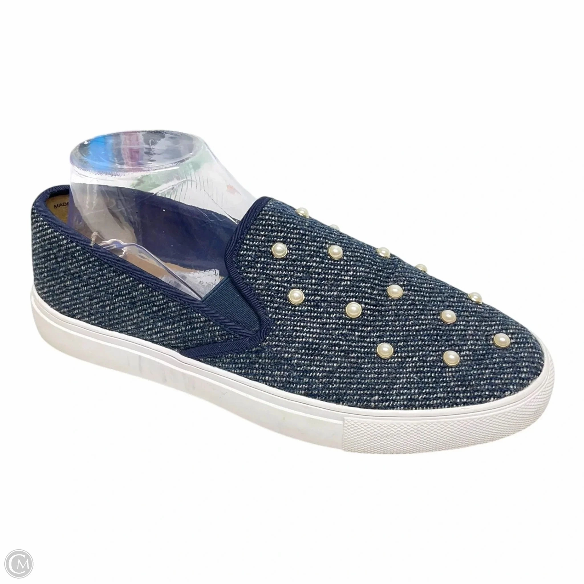 Outdoor Style Shoes Sneakers By Talbots In Blue Denim, Size: 10