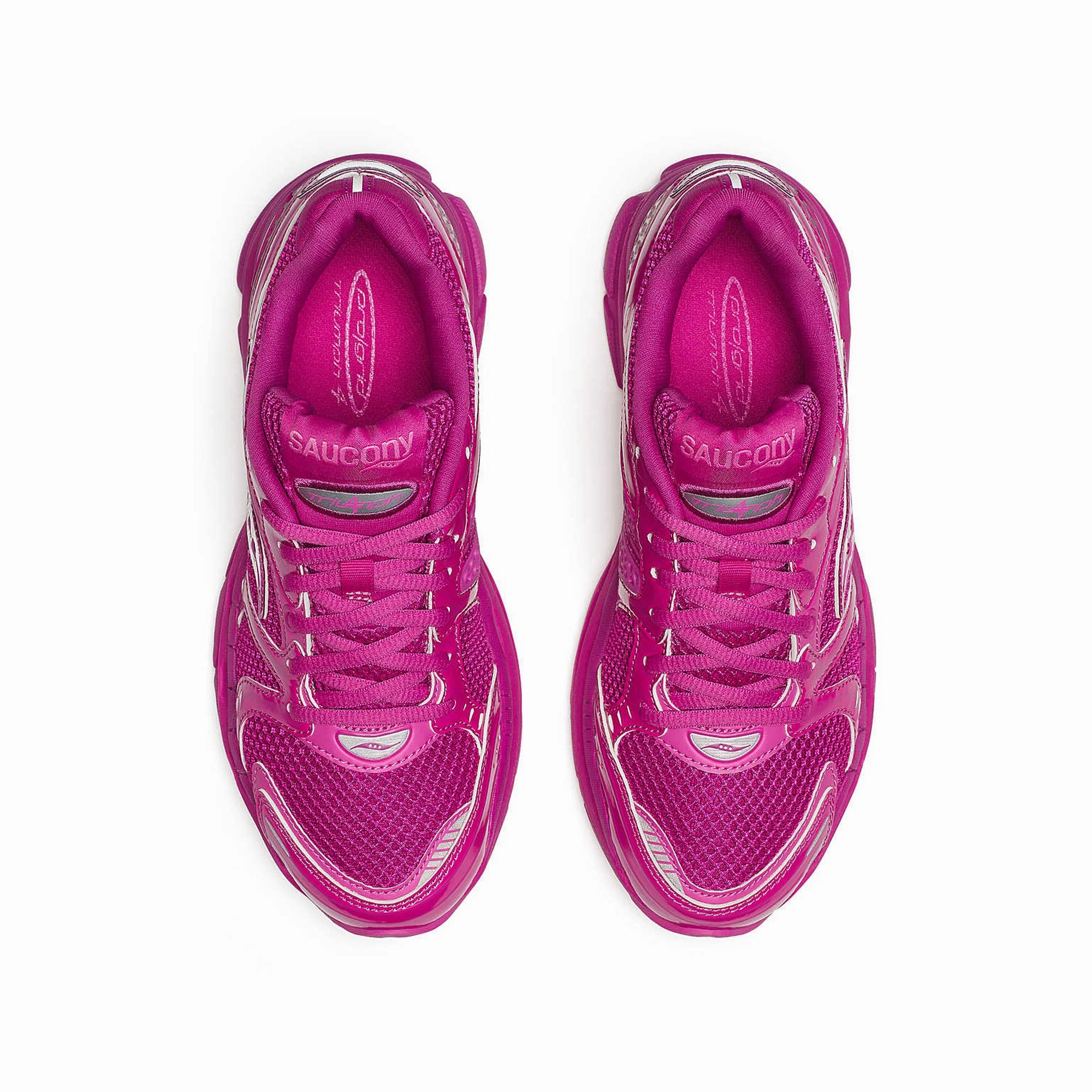 Saucony Womens Progrid Triumph 4 Shoes high - heeled running shoes mud - resistant shoes