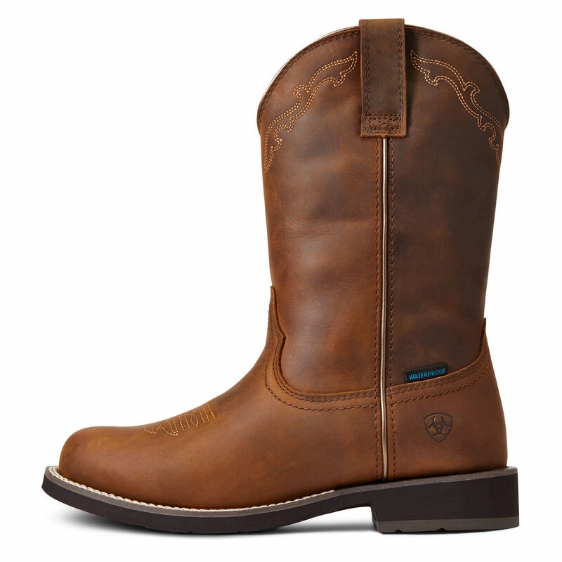 Urban Explorer Ariat Delilah Round Toe Waterproof Western Boot Style 10040272