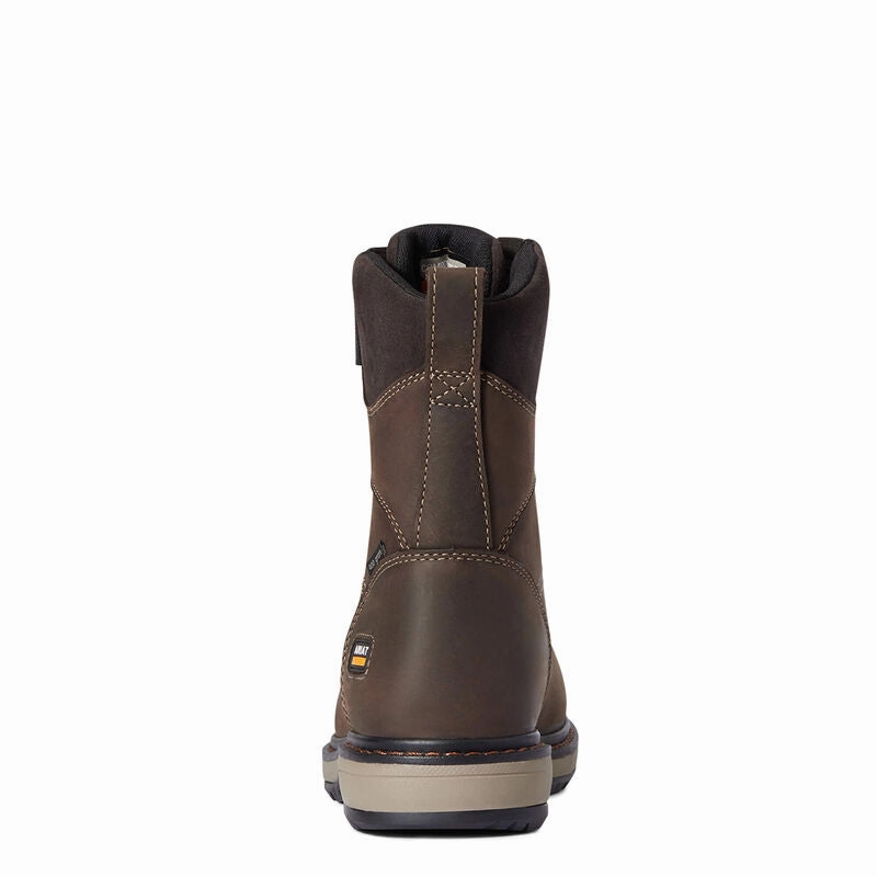Snowy Environment Ariat Riveter 8" CSA Glacier Grip Waterproof Composite Toe Work Boot Style 10036707