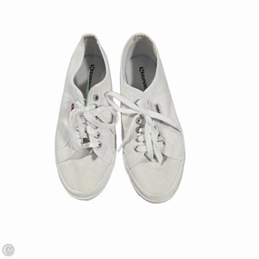 Shoes Sneakers By Superga In White, Size: 10 Heel Comfort