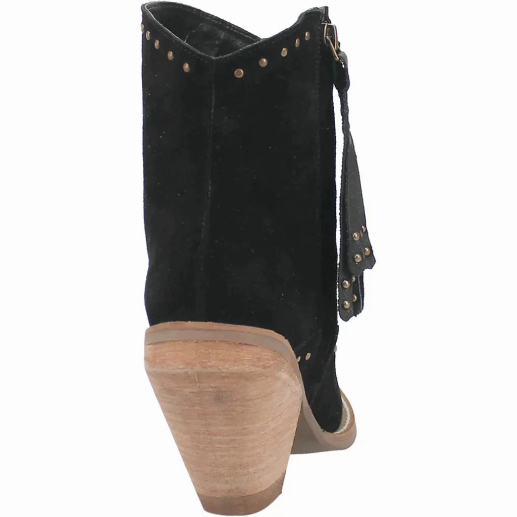 DINGO CLASSY N' SASSY LEATHER BOOTIE STYLE DI952BK25 Trail Friendly Flexible