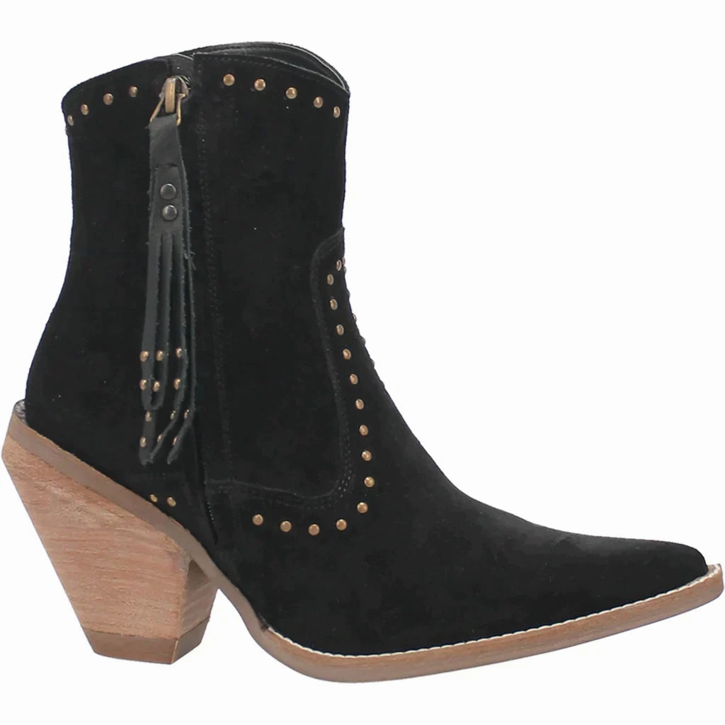 DINGO CLASSY N' SASSY LEATHER BOOTIE STYLE DI952BK25 sports
