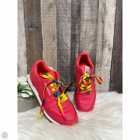 Quick Support Shoes Sneakers By Reebok In Pink, Size: 8