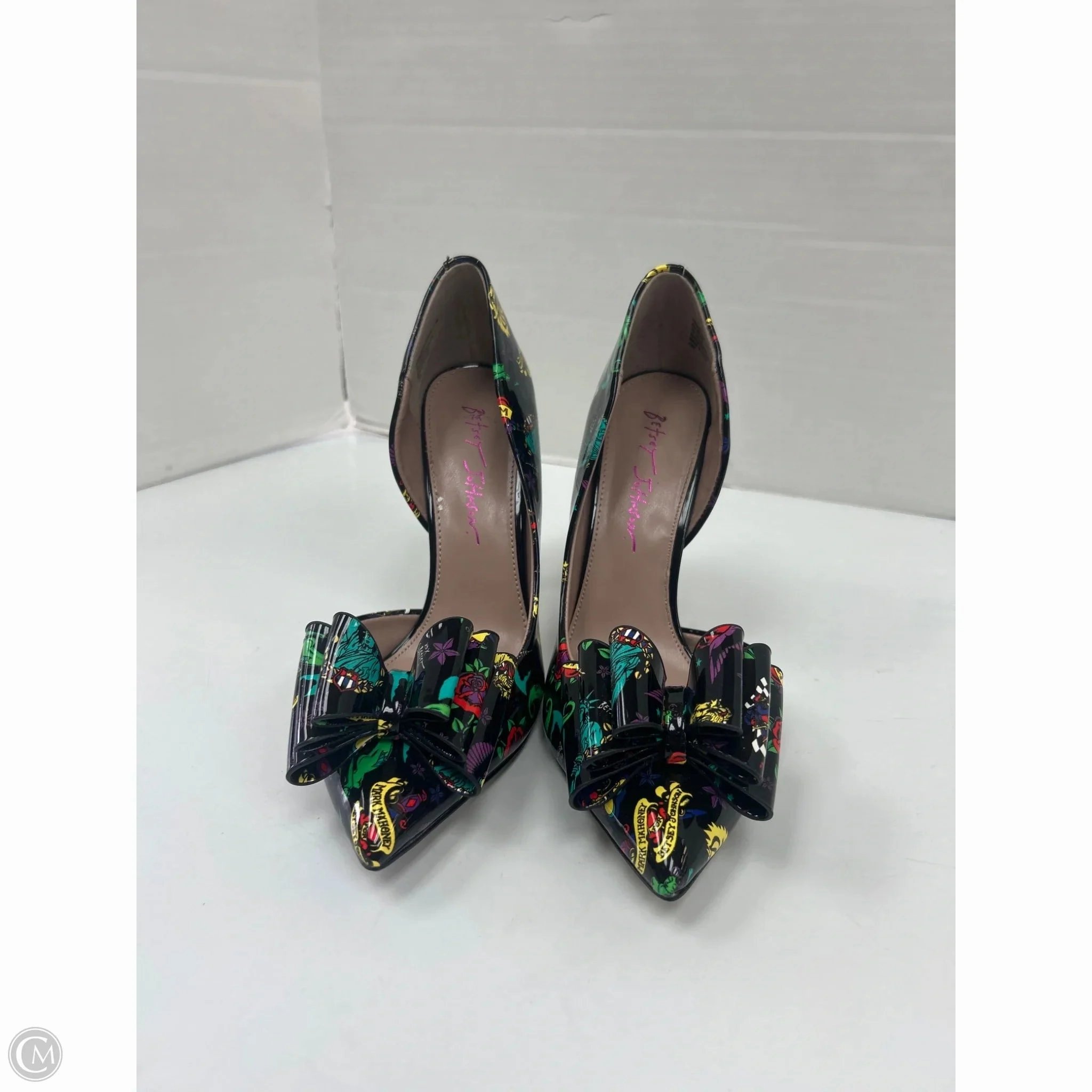 Shoes Heels Stiletto By Betsey Johnson In Black, Size: 7.5 Comfortable Pumps portable