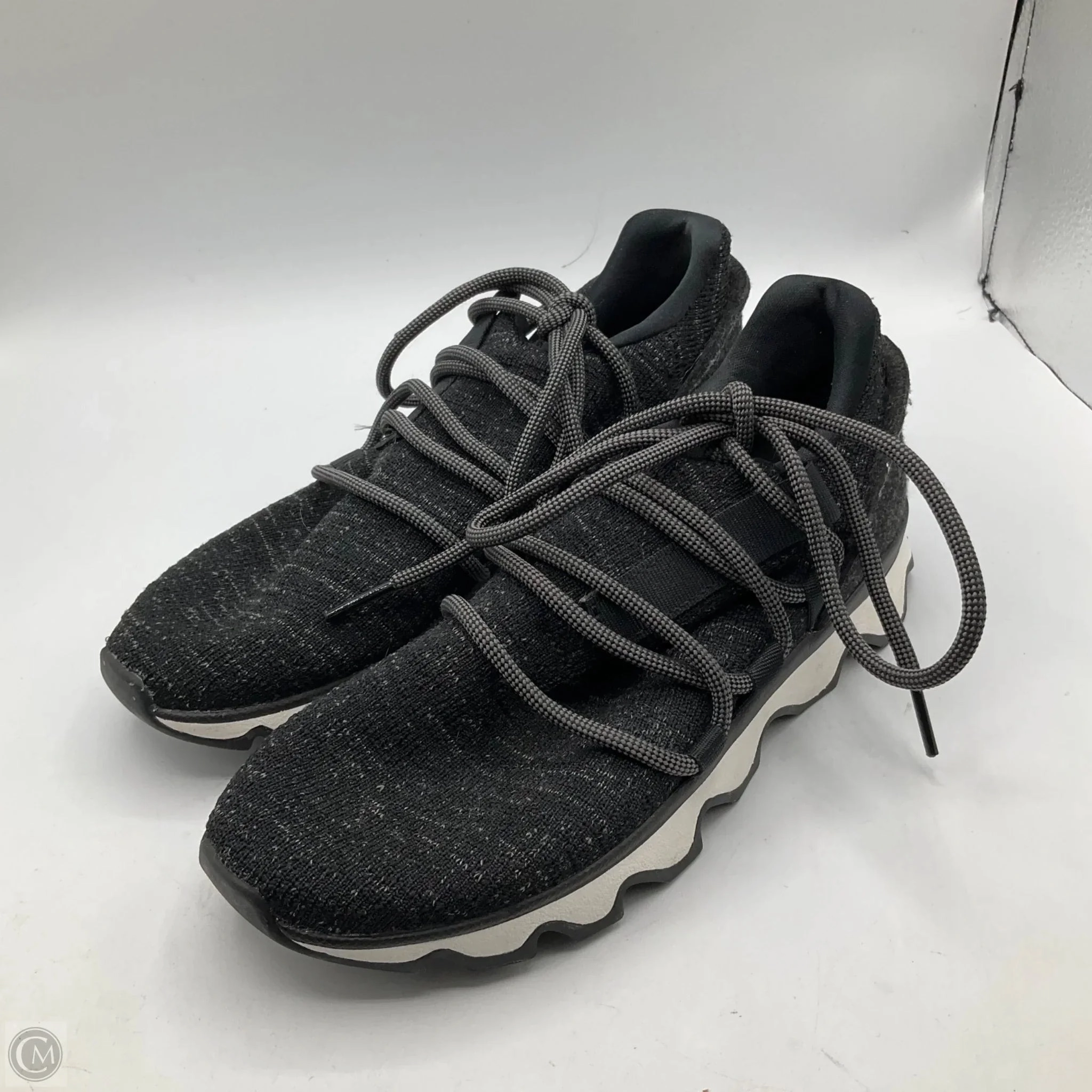 Shoes Sneakers By Sorel In Black, Size: 6.5 Lightweight Synthetic All Season