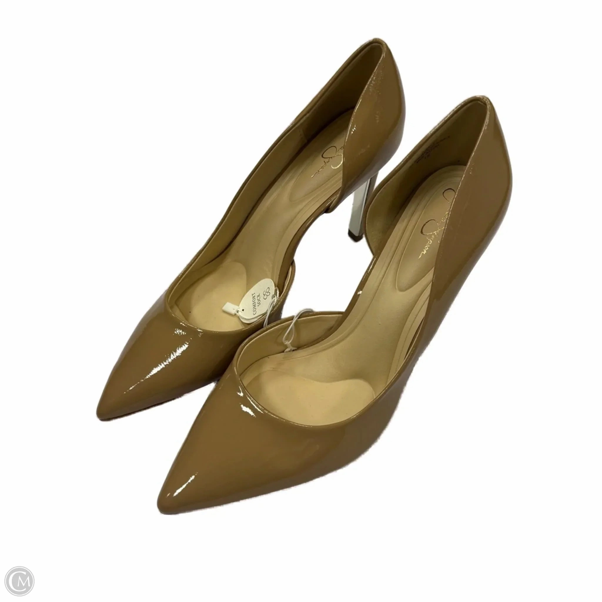 Shoes Heels Stiletto By Jessica Simpson In Beige, Size: 10 Pivot Point