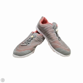 Shoes Sneakers By Clothes Mentor In Grey & Pink, Size: 12 Long Walks