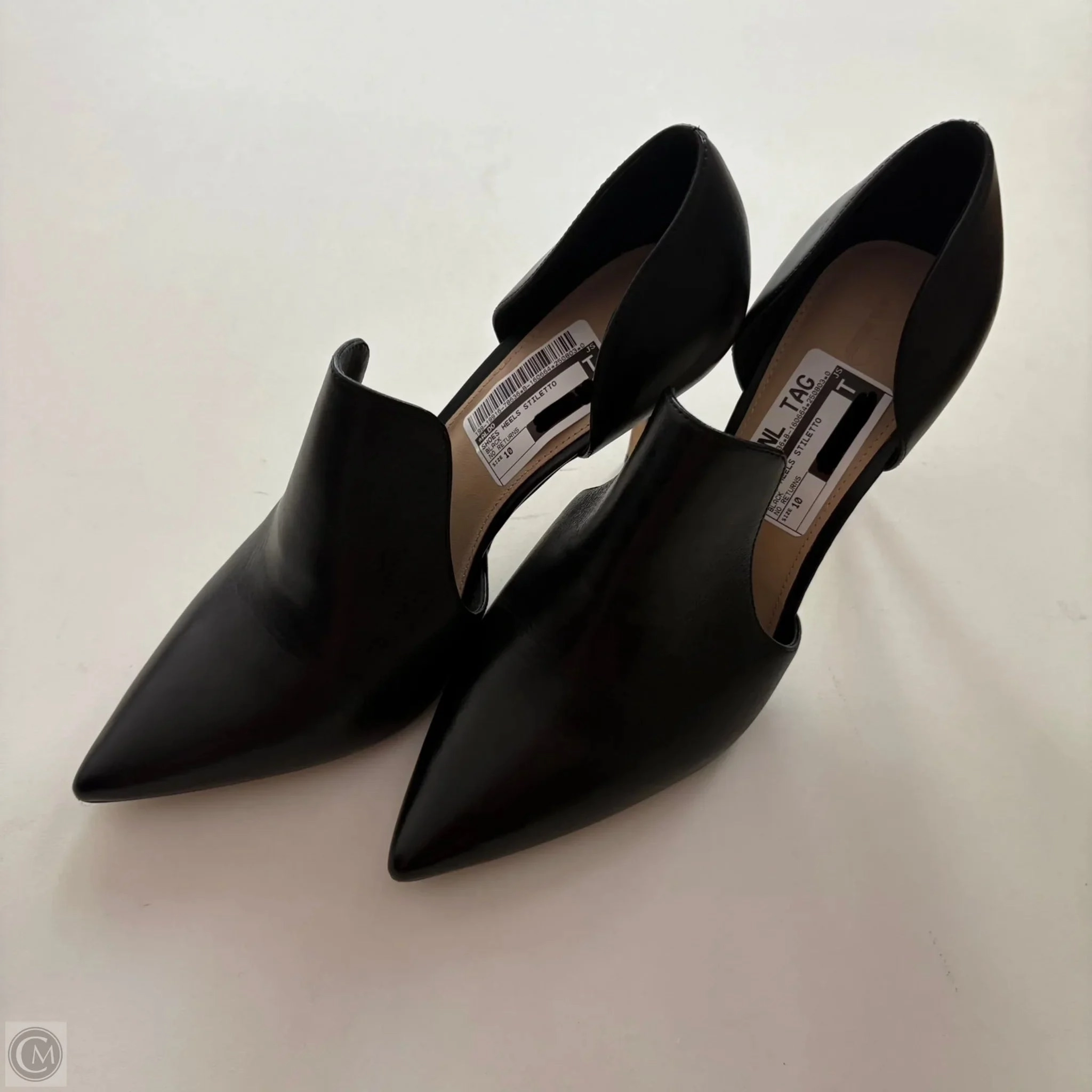 Chic Party Heels Closed Toe Shoes Shoes Heels Stiletto By Aldo In Black, Size: 10