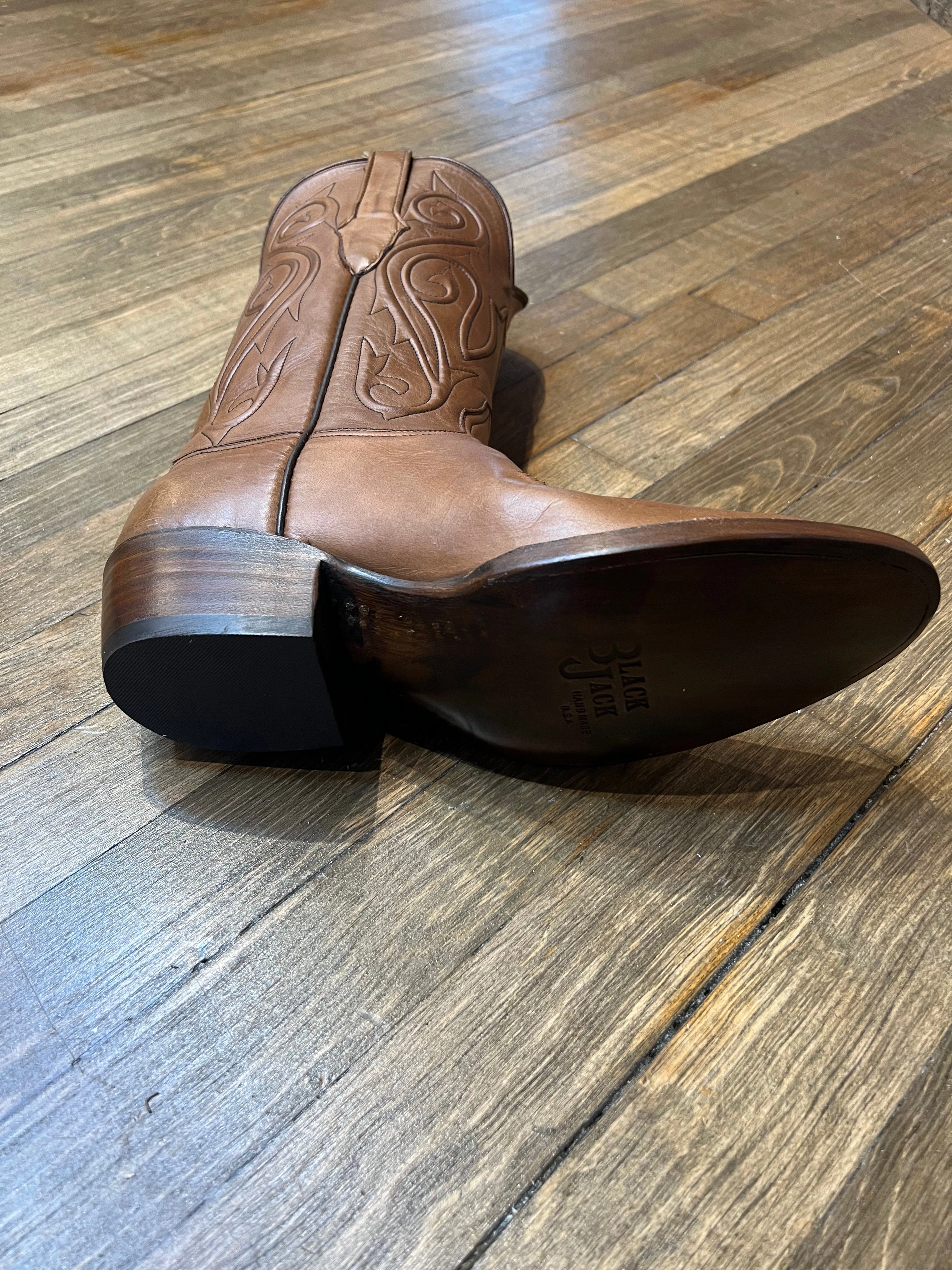 Insulated River Crossing Black Jack Burnished Peanut Boots