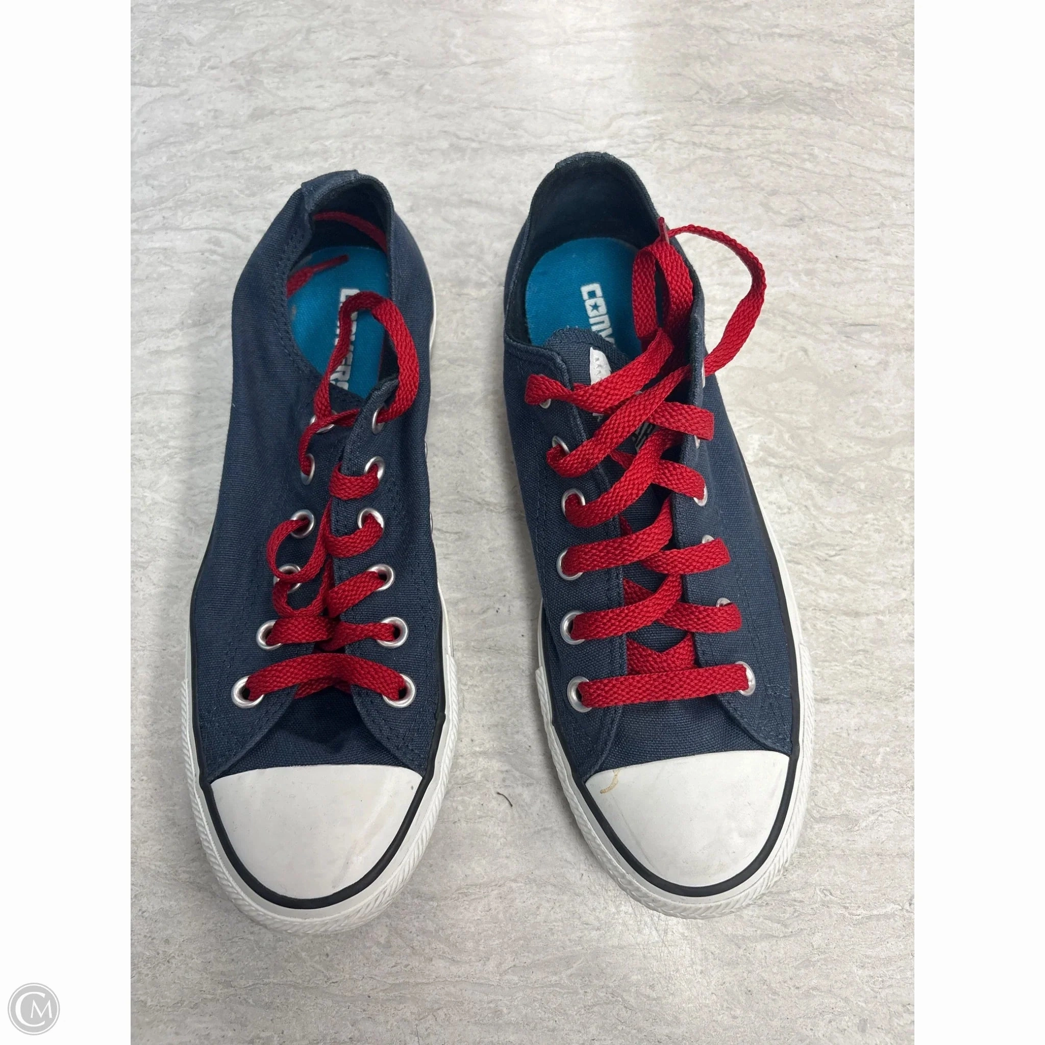 Dynamic Motion Shoes Sneakers By Converse In Blue & Red & White, Size: 8.5