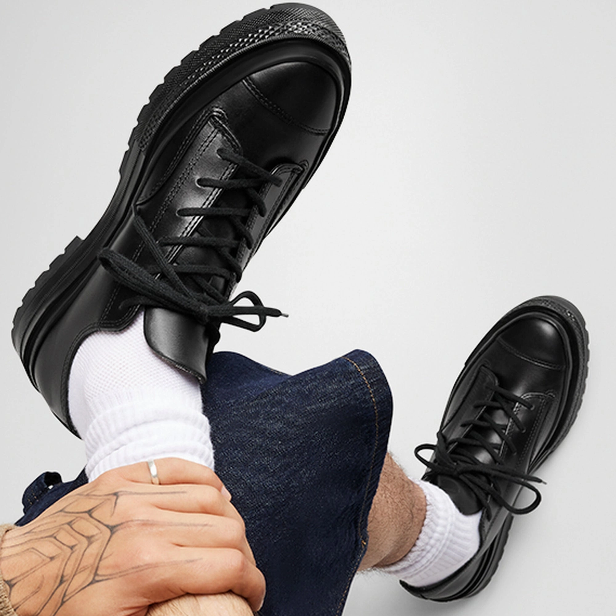 running in the rain MeshVentilation Converse Mens Chuck 70 Formal Leather Shoes