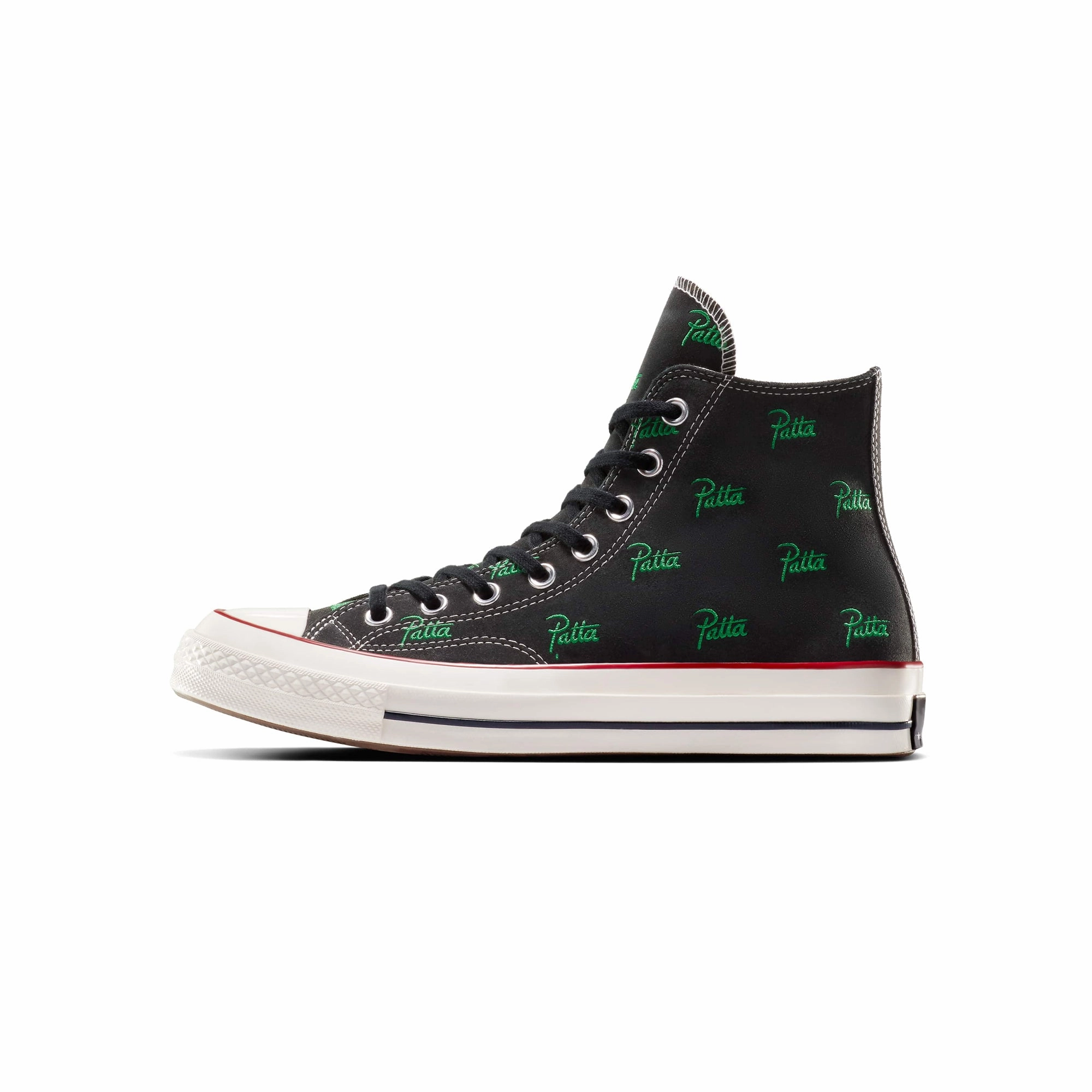 Converse x Patta Mens Chuck 70 High Shoes Step Assist heel - support shoes