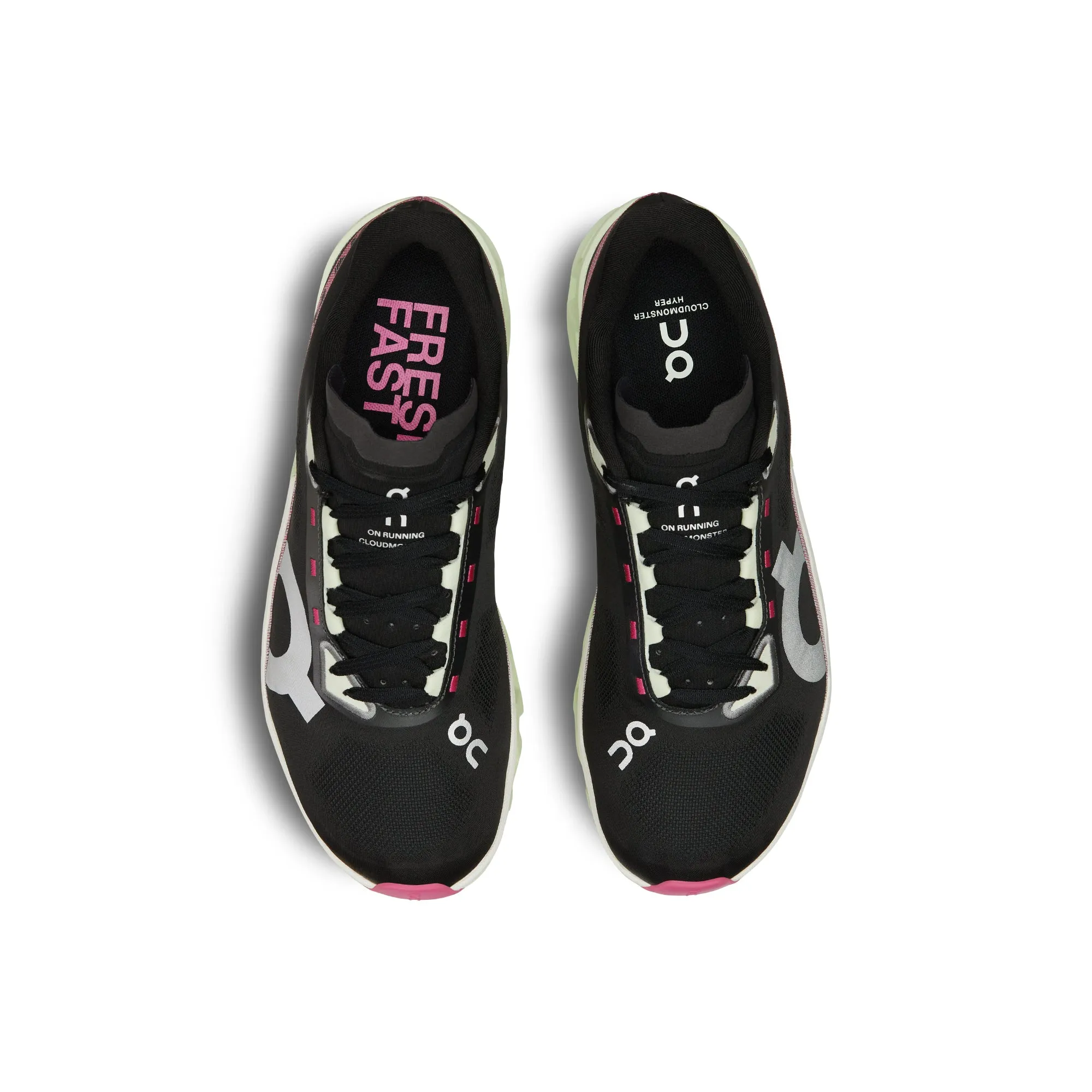 On Running Mens Cloudmonster Hyper Shoes anti - friction lining nylon - feature shoes