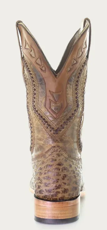 Quick Drying Cold Climate Multi-Purpose Corral Mens Ostrich Boots Style A4008