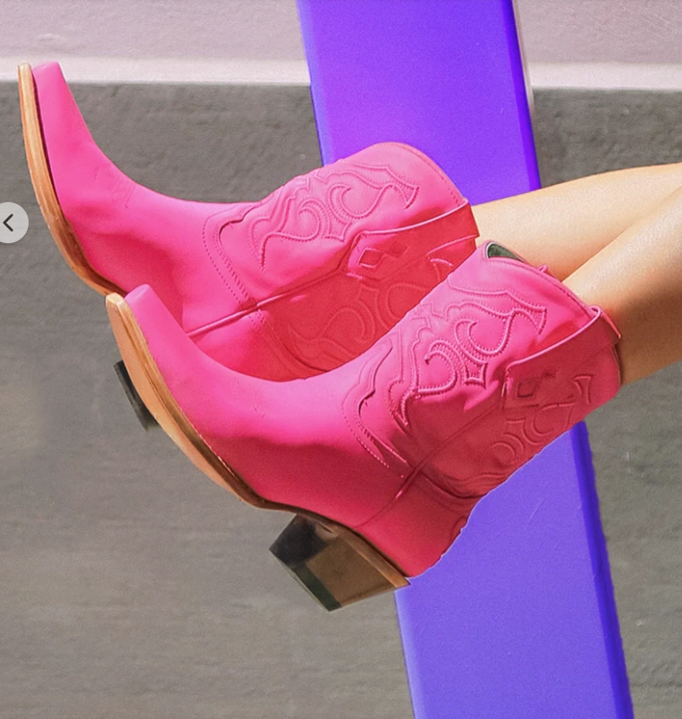 Wind Shield CORRAL LADIES FUSHIA ANKLE BOOTS STYLE Z5137