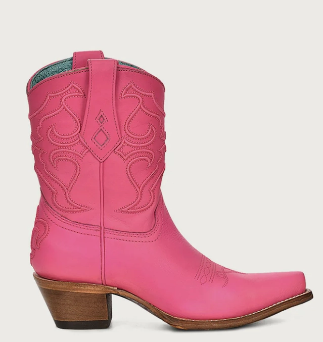 Evening Wardrobe Cozy Boots CORRAL LADIES FUSHIA ANKLE BOOTS STYLE Z5137