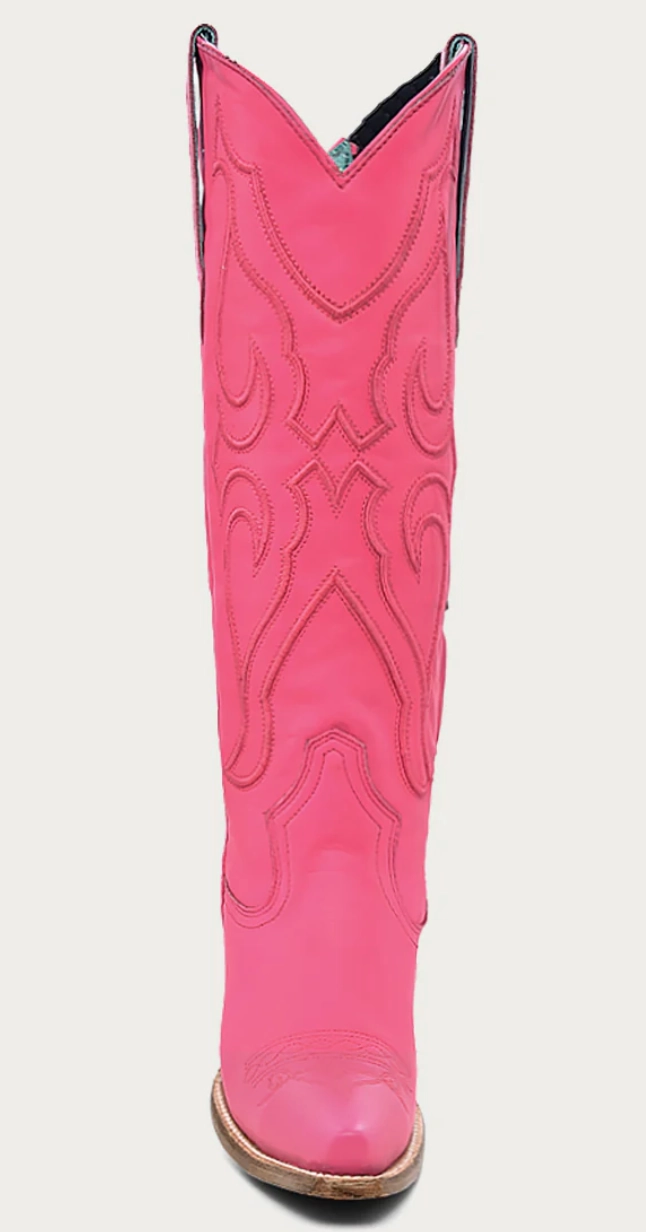 Adjustable Custom Fit CORRAL LADIES HOT PINK SNIP TOE BOOTS STYLE Z5157