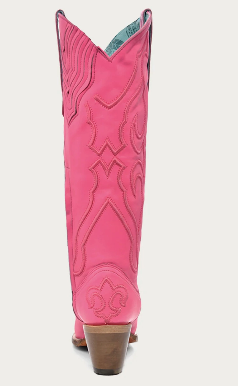 Waterproof Rainy Day Commuter CORRAL LADIES HOT PINK SNIP TOE BOOTS STYLE Z5157