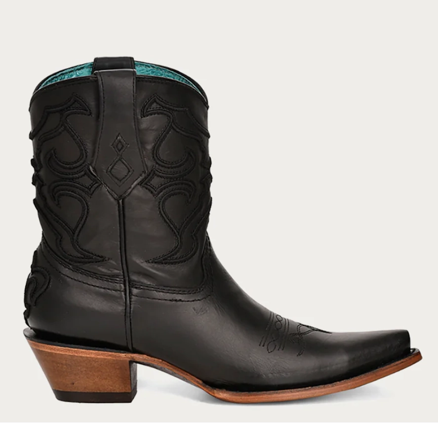 CORRAL LADIES SHORTIE BLACK BOOTS STYLE Z5111 Urban Walking Urban Casual