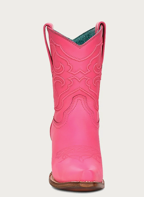 Smart Look Smooth Edge CORRAL LADIES SHORTIE HOT PINK BOOTS STYLE Z5137