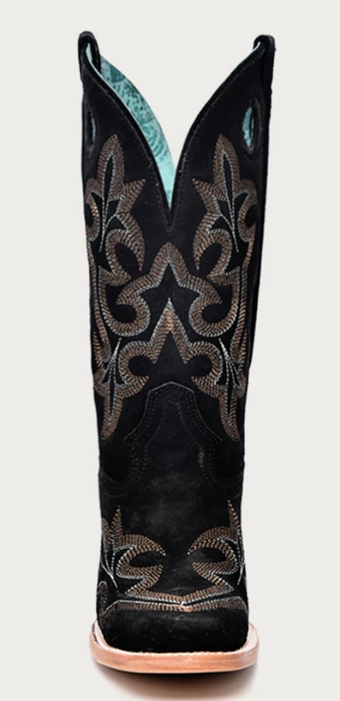 CORRAL LADIES SUEDE SQUARE TOE BOOTS STYLE A4476 Thermal Core Weekend Wanderer