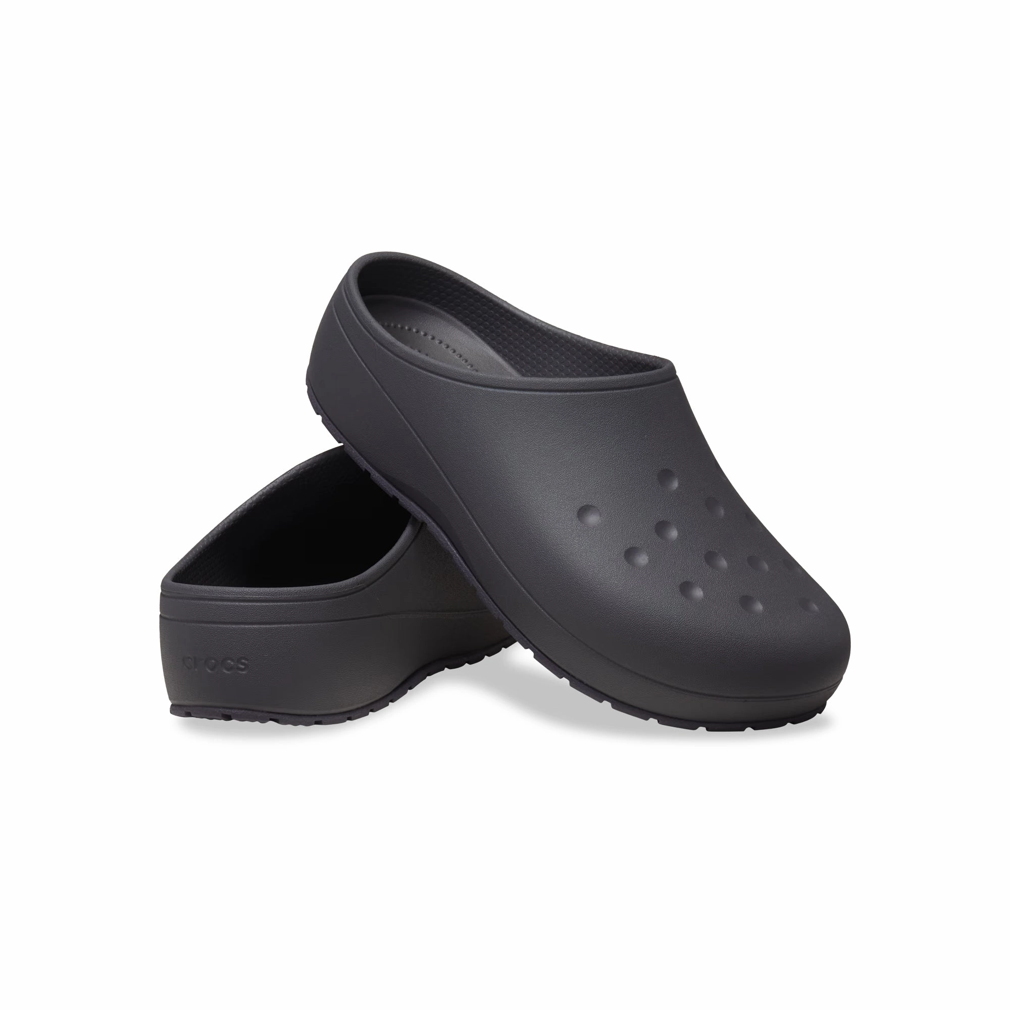 White Clean Crocs Mens Classic Quiet Clog