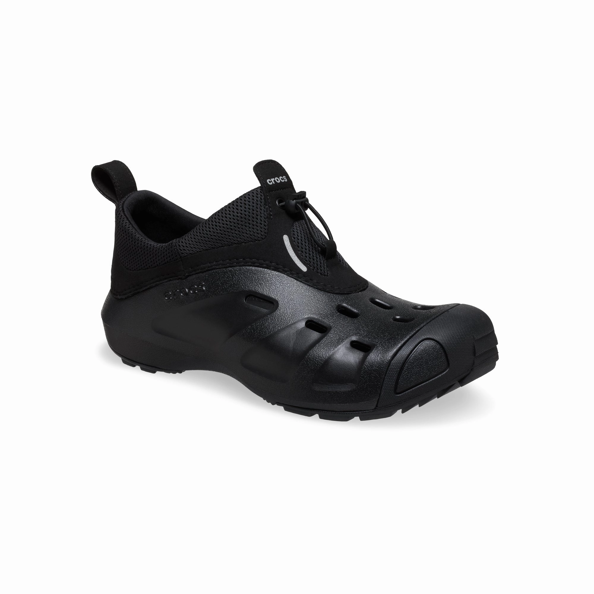 futuristic running option Crocs Mens Quick Trail Clogs