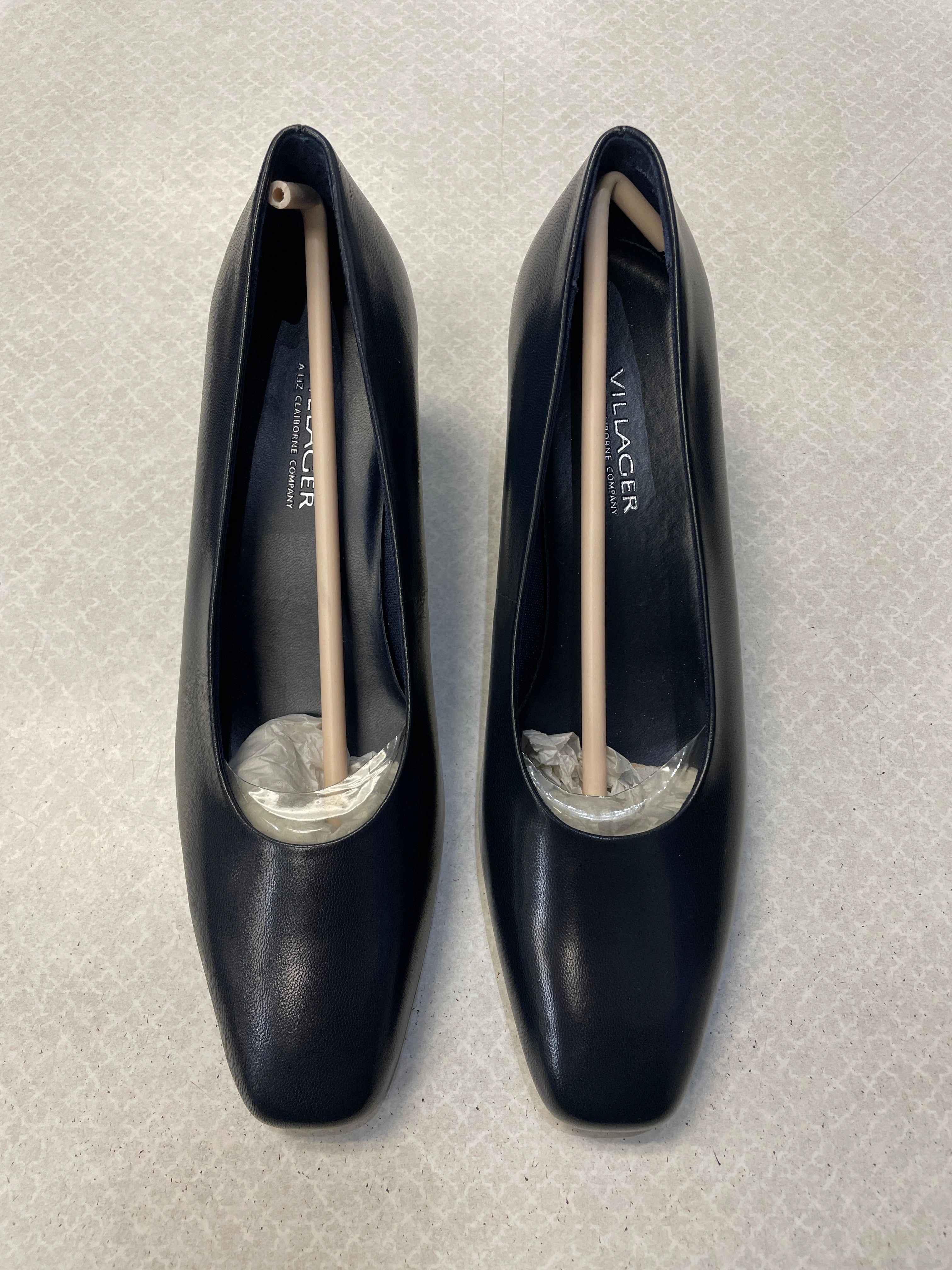 Elastic Goring Shoes Heels Block By Villager By Liz Claiborne  Size: 10