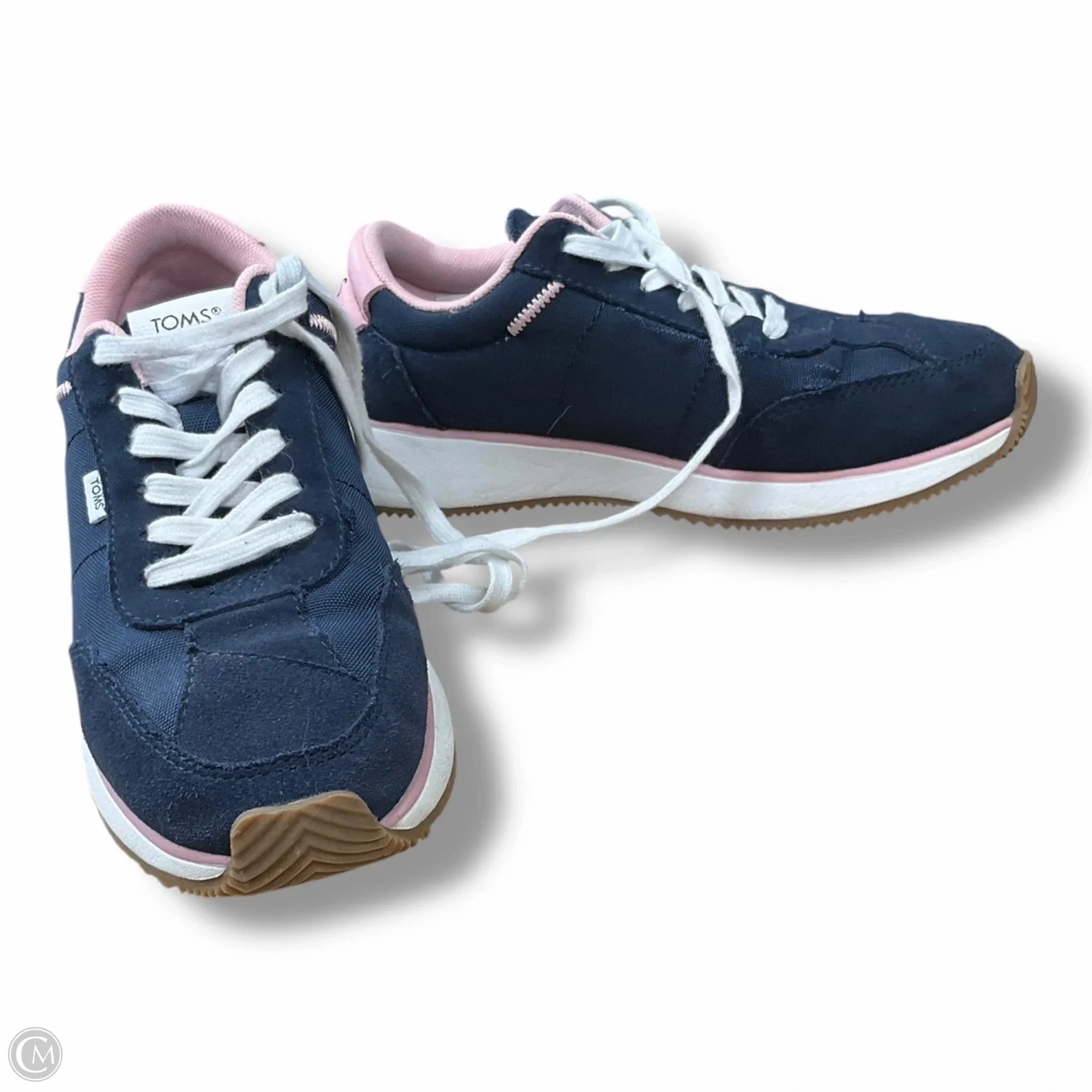 Sport Fusion Day Long Wear Shoes Sneakers By Toms In Blue, Size: 6