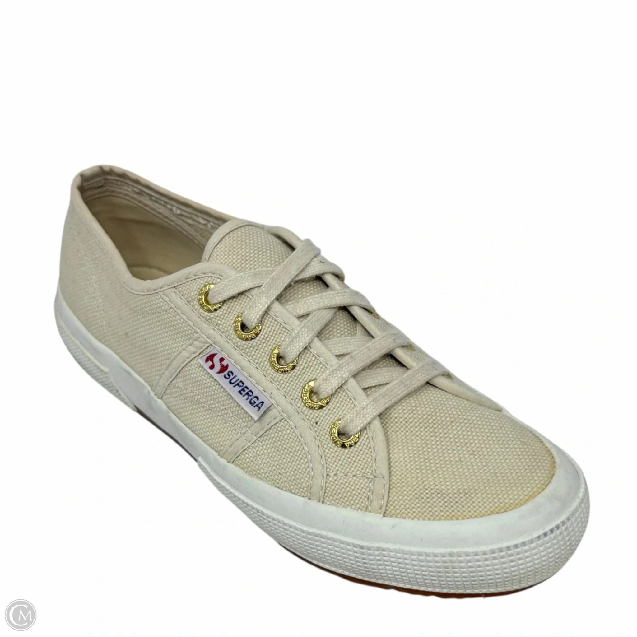 2750 Cotu Classic Sneakers By Superga In Oatmeal, Size: 6 No Friction Push Harder