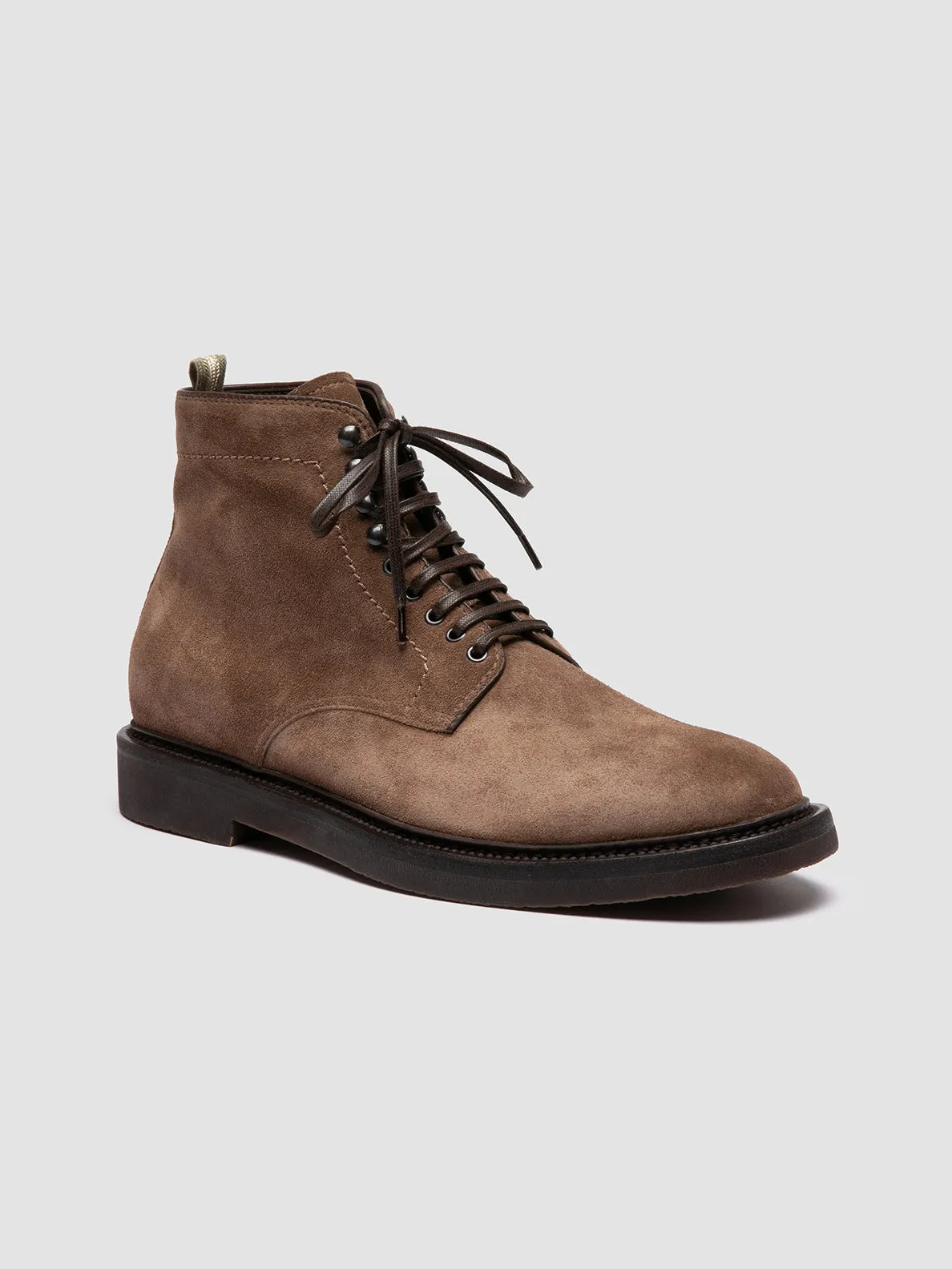 Luxury Edge Outdoor Daily HOPKINS FLEXI 203 - Brown Suede Lace-up Boots