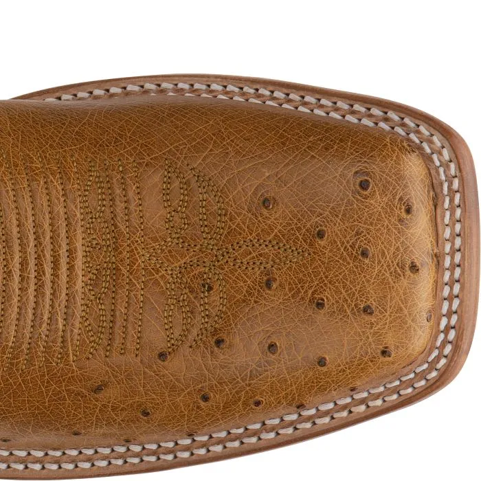 Justin Mens Pascoe Smooth Ostrich Boots Style 8294 quick-drying