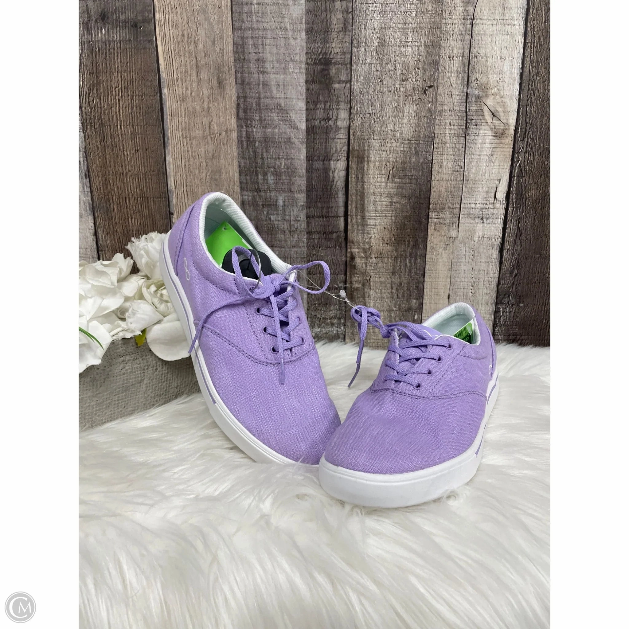 Shoes Sneakers By Infinity In Purple, Size: 6.5 Comfort Essentials Anti Odor Tech