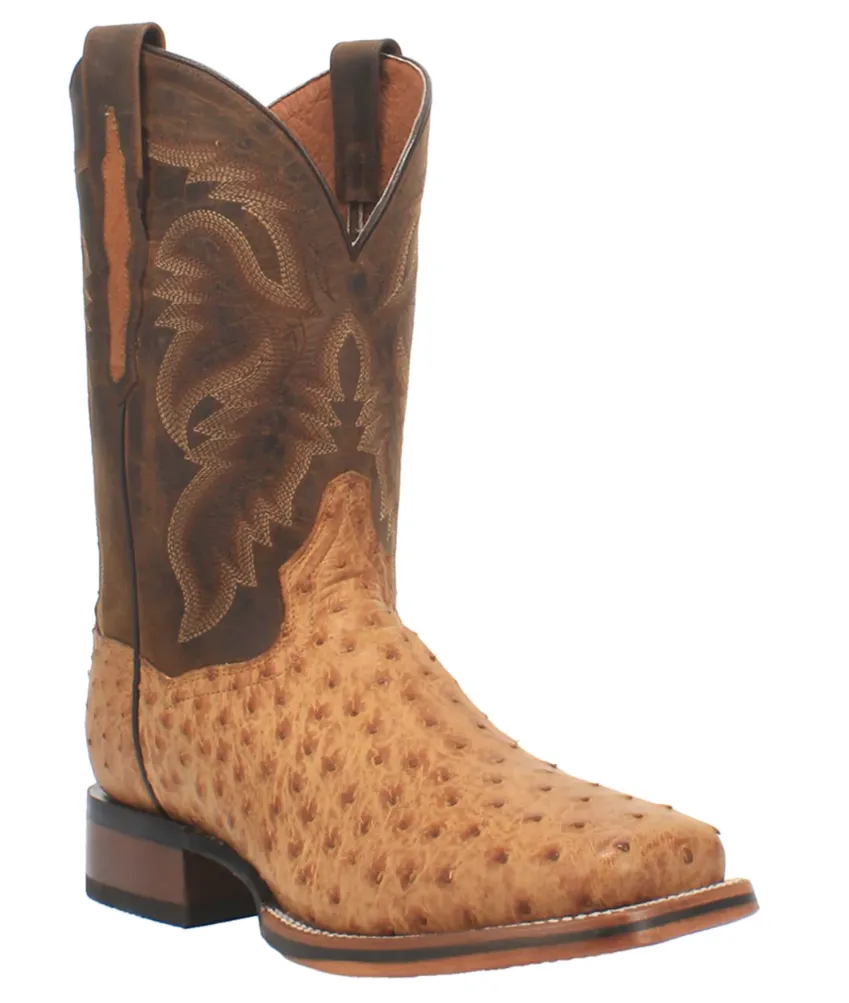 Rugged Look Thermal Core Windy Weather Dan Post Kershaw Men's Ostrich Exotic Western Boots Style DP4951