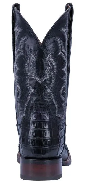 Dan Post Mens Kingsly Black Caiman Western Boots Style DP4805 Impact absorption