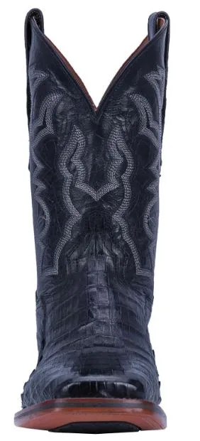 Breathable fabric Versatile Style Dan Post Mens Kingsly Black Caiman Western Boots Style DP4805