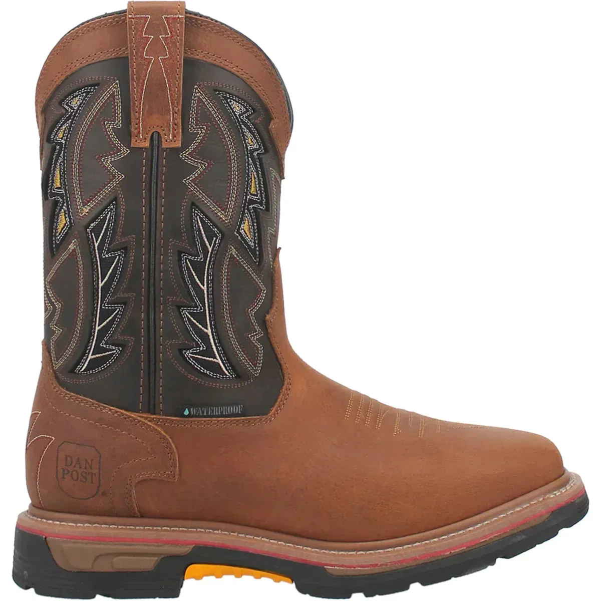 Dan Post Mens Work Boot Warrior Waterproof CT Style DP59429 Protective Finish Urban Commute Festival Vibe