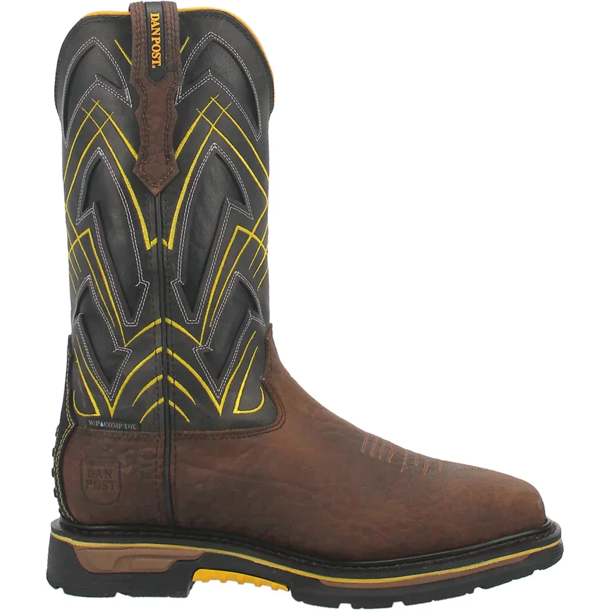 slip-resistant Dan Post Mens Work Boot Waterproof Cyclone Style DP59436