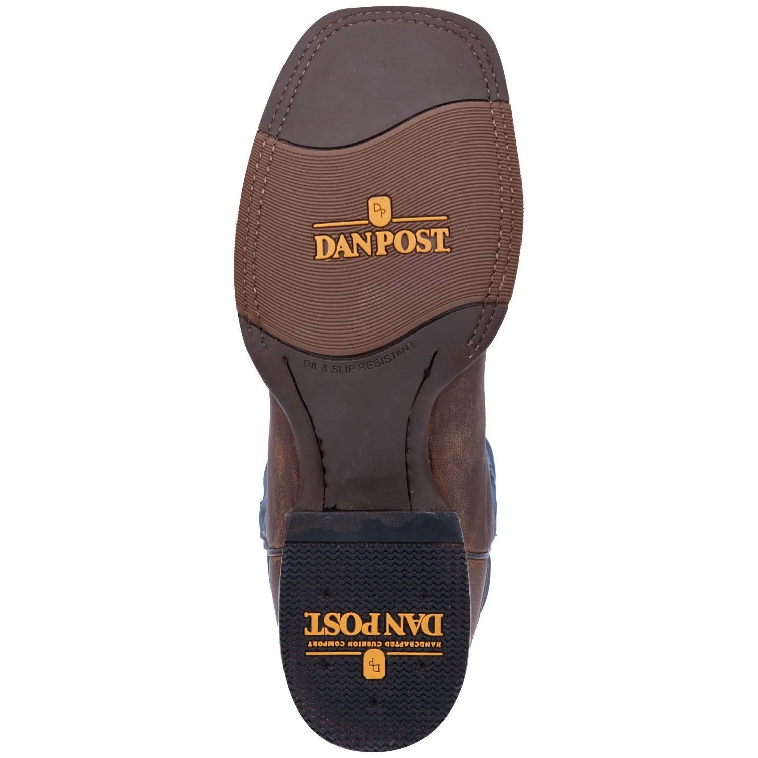 Functional Style Tough Exterior DAN POST THIN BLUE LINE LEATHER BOOT STYLE DP4515