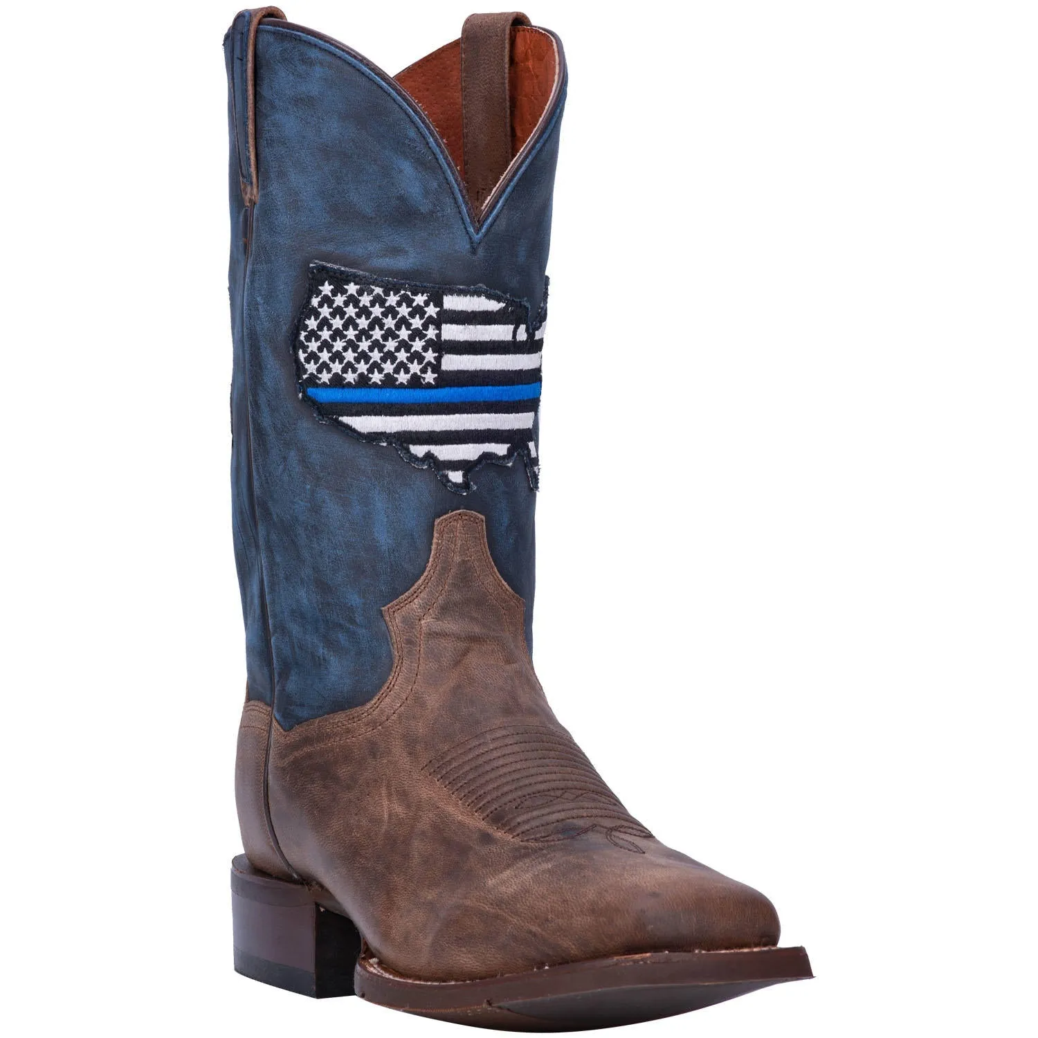 DAN POST THIN BLUE LINE LEATHER BOOT STYLE DP4515 Anti-odor technology