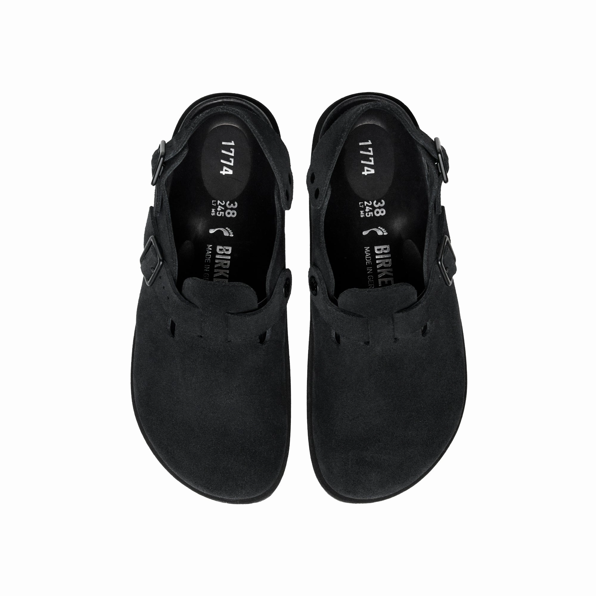 Birkenstock 1774 Womens IV Tokio Suede Leather Sandals Wander Wear Snake Skin