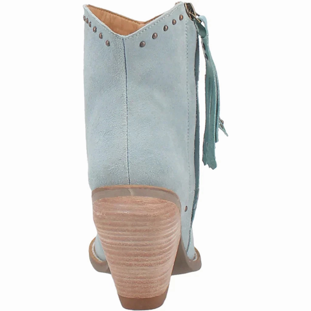 DINGO CLASSY N SASSY LEATHER BOOTIE STYLE DI952BL11 Padded Interior Cold Weather Commuter Sleek Function