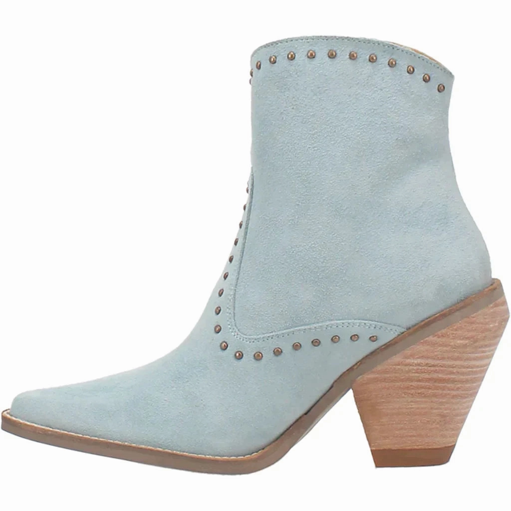 Modern Comfort Mud Resistant Trail Exploration DINGO CLASSY N SASSY LEATHER BOOTIE STYLE DI952BL11