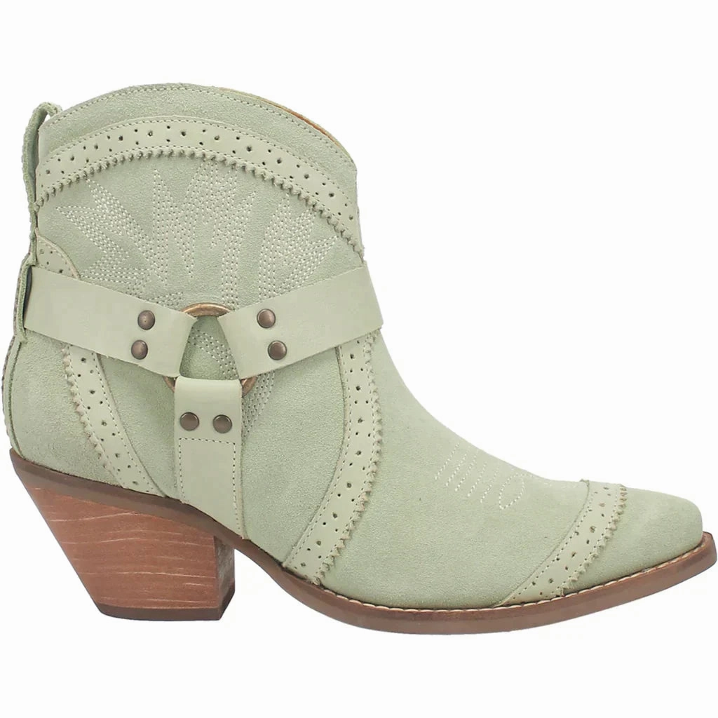 DINGO GUMMY BEAR LEATHER MINT BOOTIE STYLE DI747GN Premium Comfort