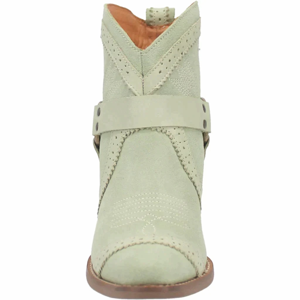 Deep Tread Insulated Rainy Day Commuter DINGO GUMMY BEAR LEATHER MINT BOOTIE STYLE DI747GN