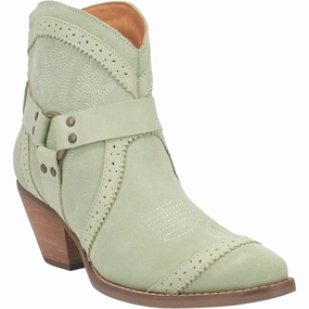 Mud Resistant Urban Commute Bootie Cut DINGO GUMMY BEAR LEATHER MINT BOOTIE STYLE DI747GN
